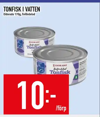 Matdax Tonfisk i vatten erbjuda