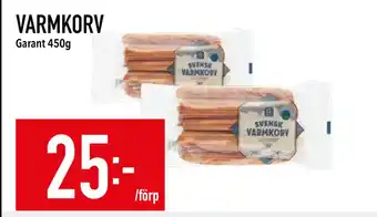 Matdax Varmkorv erbjuda