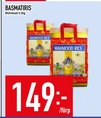 Matdax Basmatiris erbjuda