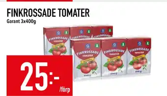 Matdax Finkrossade tomater erbjuda