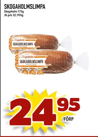 Matdax Skogaholmslimpa erbjuda