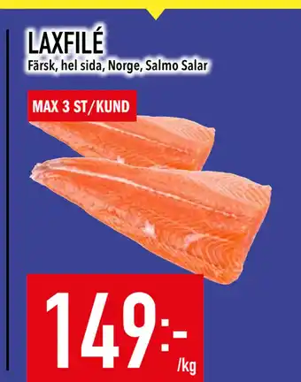 Matdax Laxfilé erbjuda