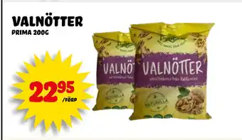 Nelins Valnötter erbjuda