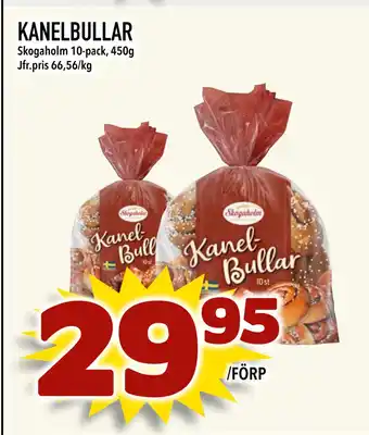 Bonum Matmarknad Kanelbullar erbjuda