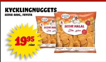 Nelins Kycklingnuggets erbjuda