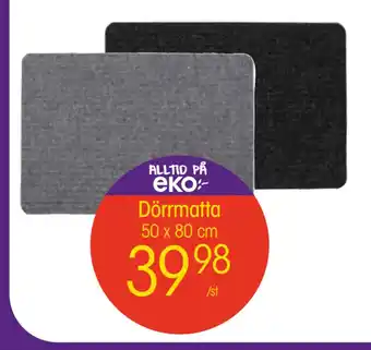 EKO Dörrmatta erbjuda