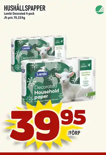 Supergrossen Hushållspapper erbjuda