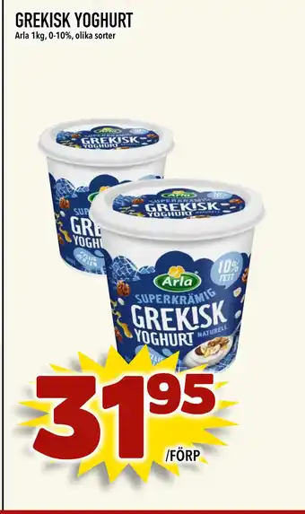 Prisma Mat Grekisk yoghurt erbjuda