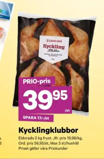 City Gross Eldorado kycklingklubbor erbjuda