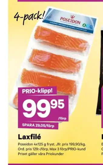 City Gross Poseidon laxfilé erbjuda