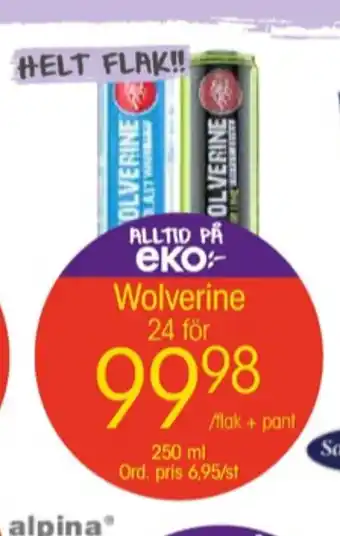 EKO Wolverine energidryck erbjuda