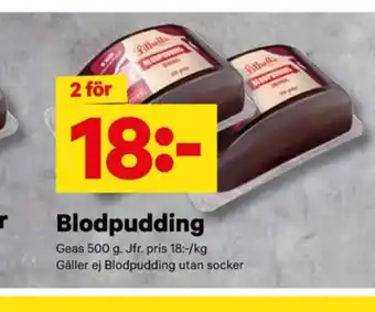 City Gross Geas blodpudding erbjuda