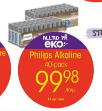 EKO Philips batterier erbjuda