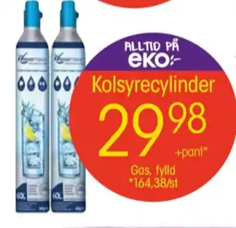 EKO Wassermaxx kolsyrepatron erbjuda