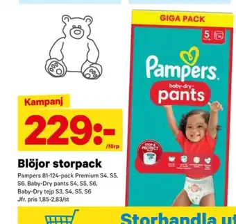 City Gross Baby dry blöjor erbjuda