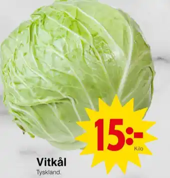 Matöppet Jm chark vitkål erbjuda