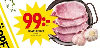Matöppet Jm chark kotlett erbjuda
