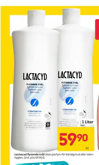 Rusta Lactacyd tvål flytande erbjuda