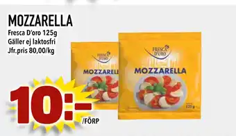 Din Mat Mozzarella erbjuda