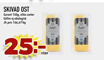 Nya Pulsen Skivad ost erbjuda