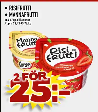 Nya Pulsen Risifrutti • mannafrutti erbjuda
