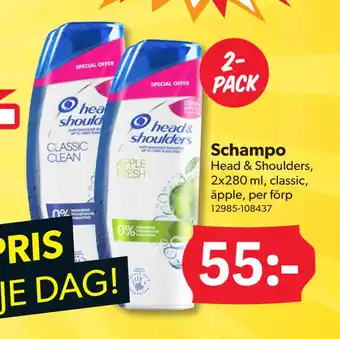 DollarStore Schampo erbjuda