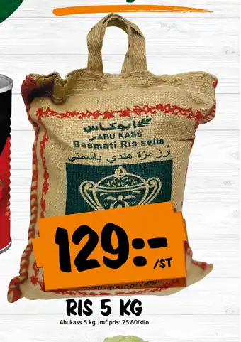 Bazaar Food market Ris 5 kg erbjuda