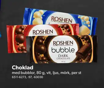 DollarStore Choklad erbjuda