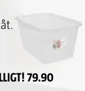 Jula Förvaringslåda med lock erbjuda