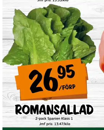 Bazaar Food market Romansallad erbjuda