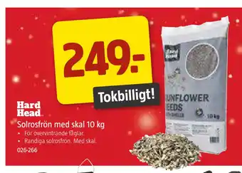 Jula Solrosfrön med skal 10 kg erbjuda