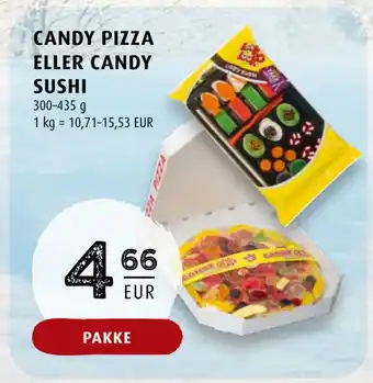 Scandinavian Park Candy pizza eller candy sushi erbjuda