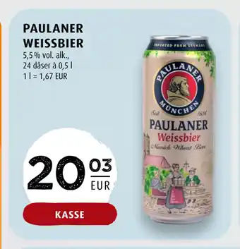 Scandinavian Park Paulaner weissbier erbjuda