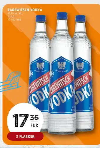 Scandinavian Park Zarewitsch vodka erbjuda