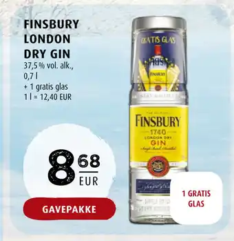 Scandinavian Park Finsbury london dry gin erbjuda
