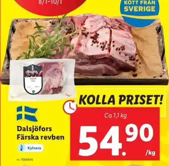 Lidl Dalsjöfors Färska revben erbjuda