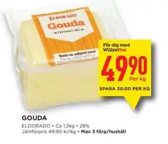 Willys GOUDA erbjuda