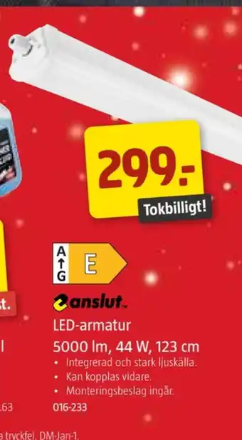 Jula Anslut lysrörsarmatur erbjuda