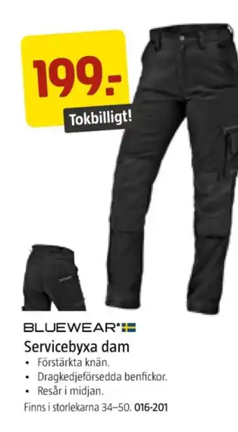Bluewear arbetsbyxor