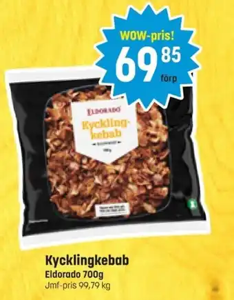 Eurocash Kycklingkebab Eldorado 700g erbjuda