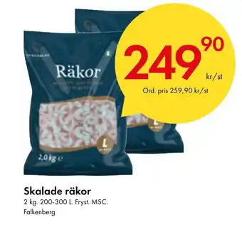 Snabbgross Skalade räkor erbjuda