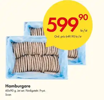 Snabbgross Hamburgare erbjuda