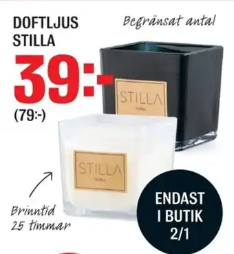 Mio DOFTLJUS STILLA erbjuda