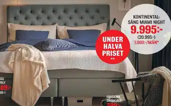 Mio KONTINENTAL-SÄNG MIAMI NIGHT erbjuda