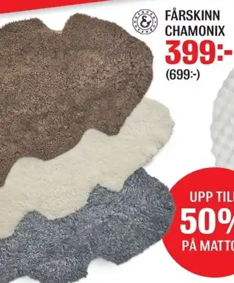 Mio FÅRSKINN CHAMONIX erbjuda