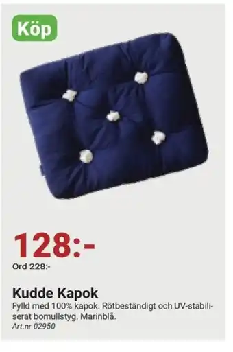 Erlandsons Brygga Kudde Kapok erbjuda