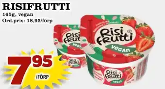 Supergrossen RISIFRUTTI erbjuda