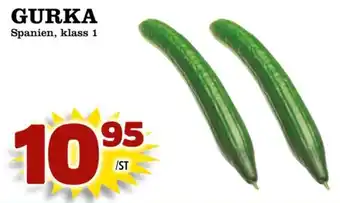 Supergrossen GURKA erbjuda