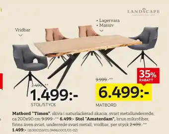 XXXLutz Matbord timon erbjuda
