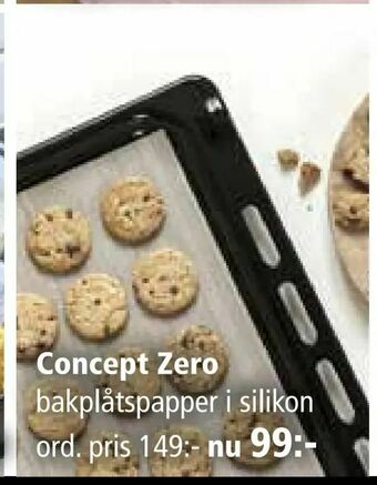 Kitch'n Concept Zero bakplåtspapper i silikon erbjuda